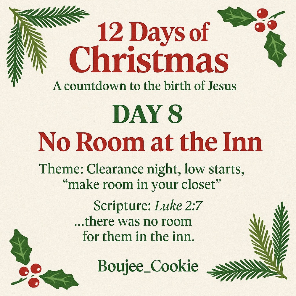 Day 8 - 12 Days of Christmas! FILL A BOX!
Tuesday 12/09/25 8pm CST